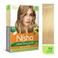 thumbnail image 4 of (2 pack) Nisha Creme Hair Color | Permanent Long Lasting Blonde Hair Dye Colour Kit | Light Blonde | Mini Box 40gm / 1.35 Oz, 4 of 10