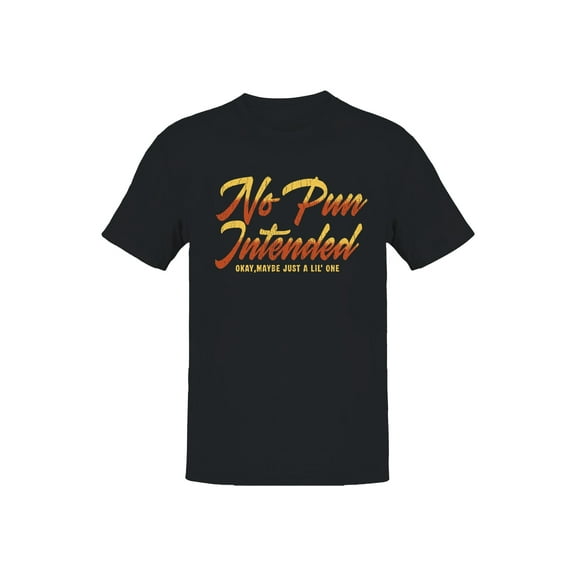 Witty Pun Graphic Men's T-shirt