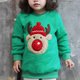 thumbnail image 2 of Gibobby Blusas Para Niñases Suéter de manga larga para bebé pequeño, camisas, blusa con estampado de de manga larga de Navidad, sudadera y cálida （Verde， 18-24 Meses), 2 of 5
