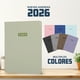 thumbnail image 5 of Agenda Diaria Koovi 2026 con 160 Hojas A5, Pasta Dura, Secciones de Notas, Directorio y Vista Anual - Compacta y Elegante, Ideal para la Organización y Planificación Diaria (Verde Pastel), 5 of 6