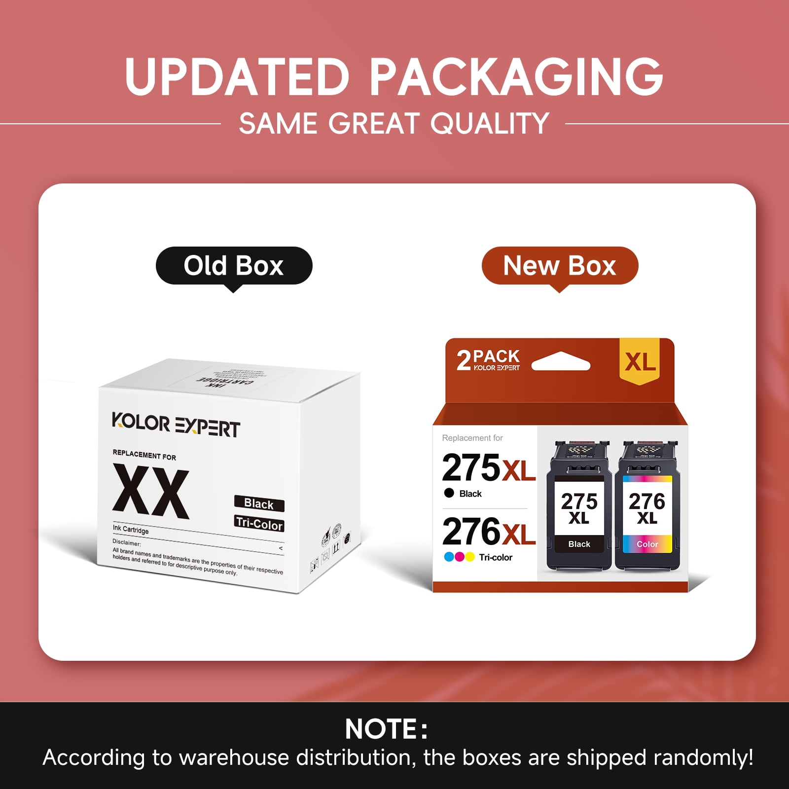 Kolor Expert 275XL Ink Cartridges for Canon Pixma TR4722, TS3500