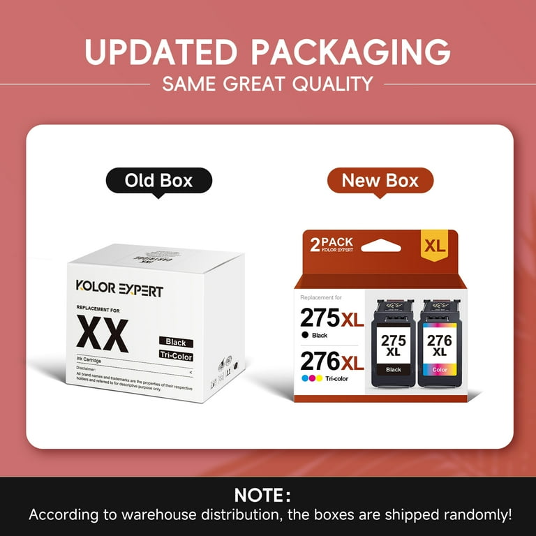 Kolor Expert 275XL Ink Cartridges for Canon Pixma TR4722, TS3500