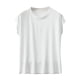 thumbnail image 2 of Karight Womens Cotton T Shirts Soft Comfy Round Neck Cap Sleeve Shirts Summer Casual Loose Fit Lounge Tops Plain Basic Tees, 2 of 9