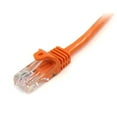 thumbnail image 2 of StarTech.com Snagless Cat5e UTP Patch cable - RJ-45 (M) - RJ-45 (M) - 0.9 m - UTP - ( CAT 5e ) - Orange, 2 of 3