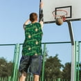 thumbnail image 5 of Sikiie St Patrick's Day9 Basketball Jersey Reversible Men's Mesh Athletic Sports Shirts Training Practice S-4XLLarge, 5 of 6