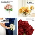thumbnail image 4 of Efavormart 2 Bushes | 17" Dusty Rose Artificial Silk Peony Flower Bouquets, Real Touch Peonies Spray, 4 of 11