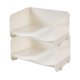 thumbnail image 3 of Portabotellas apilable Estante de almacenamiento Organizador de botellas de agua Apilable Antideslizante Estante de secado de vasos Soporte duradero , 2 tazas y 2 pisos, Blanco BLESIY Titular de la taza, 3 of 8