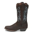 thumbnail image 3 of Justin Boots Womens Brandy Embroidered Square Toe Cowboy  Mid Calf Boots, 3 of 5