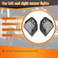 thumbnail image 5 of 1 Pair Car Corner Lights Lamp for Toyota Land Cruiser LC70 LC76 LC78 LC79 2024+ Auto Accessories(Wit, 5 of 5