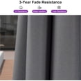 thumbnail image 3 of PURPLE LEAF 8' X 8' Patio Umbrella with Wheeled Base for Pool 7' High Offset Outdoor Cantilever Umbrella Swimming Pool Umbrella with 360°Rotation for Poolside Light Grey, 3 of 8