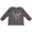 Charcoal, variant on Inktastic Faith over Fear Hydrocephalus Awareness with Blue Ribbon Boys or Girls Long Sleeve Toddler T-Shirt