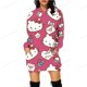 thumbnail image 3 of Sudadera con capucha de dibujos animados Kawaii HELLO KITTY para mujer, sudadera con estampado gráfico Y2K de estilo Harajuku, sudadera con capucha de los años 90 para mujer, 3 of 5