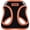 Harness (Black/Orange Trim), variant on Voyager Step-In Air Mesh Dog Harness by Best Pet Supplies