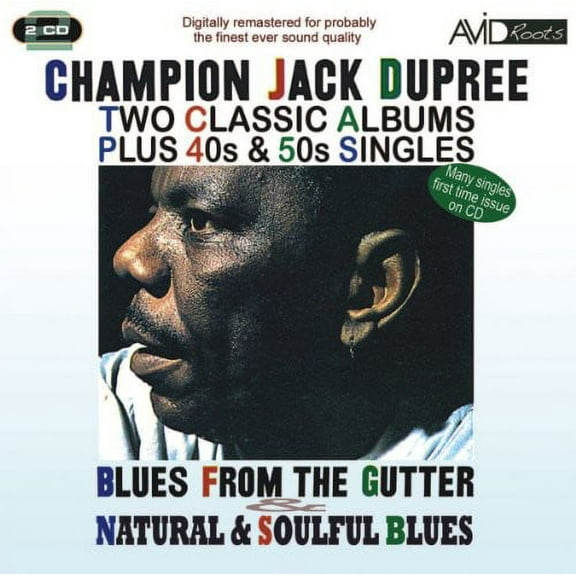 Champion Jack Dupree - Blues From The Gutter/Natural and Soulful Blues - Music & Performance - CD