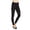 Black, variant on Hanes EcoSmart Women's High-Waisted Leggings with Shaping Black M