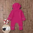 thumbnail image 6 of Baby Girls Boys Jumpsuit Hooded Jumpsuit Romper Cute Winter Clothes Baby Winter Suit for Baby Boys 6-12 Months, 6 of 9