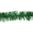 thumbnail image 3 of Northlight 50' x 2.5" Unlit Green Tinsel Christmas Garland, 3 of 4