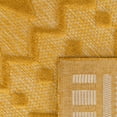 thumbnail image 4 of Paco Home Indoor & Outdoor Rug with Geometric Pattern in Yellow - 2' x 3'3" (2'x3'), 4 of 5
