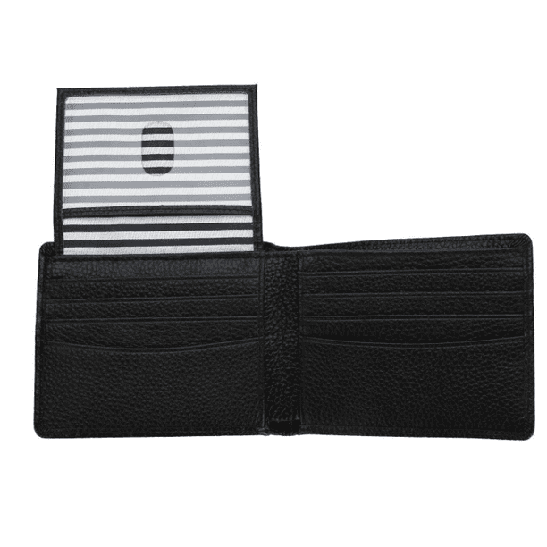 Slim RFID Wallets for Men Genuine Leather Front Pocket Bifold Wallet