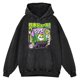 thumbnail image 2 of Sudadera con capucha retro desgastada con diseño de calavera venenosa The Last Drink In The Night para hombre, sudaderas casuales de hip hop, sudaderas de gran tamaño 100 % algodón, 2 of 5