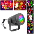 thumbnail image 1 of Peggybuy LED Christmas Decoration Lamp Colorful Landscape Projector Lamp for Garden Party, 1 of 9
