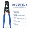 thumbnail image 2 of Herramienta de trinquete PEX para cinchar y quitar iCrimp, de 10 a 25 mm, 2 of 7