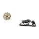 thumbnail image 5 of Escultura para colgar en la pared,Decoración de pared de metal para sala de estar,dormitorio y exterior.,Estatua de escritorio,Figura decorativa de pelea de toros y osos,Colecciones de, 5 of 8