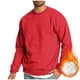 thumbnail image 1 of Blusas y camisas de manga larga con cuello redondo Sudadera deportiva de cuello redondo para hombre Sudadera con capucha de manga larga lisa Blusa de poliéster para hombre, 1 of 9