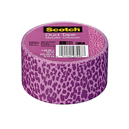 Scotch Colored Duct Tape, 1.88 Inches X 10 Yards, Purple Metallic