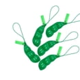 thumbnail image 2 of Llavero, Paquete de 5 Squishy Bean Squishy Llavero Squishy Soybean Squishy para niños Adluts Guisantes Juguetes para aliviar el estrés Ansiedad Colgantes (verde), 2 of 5