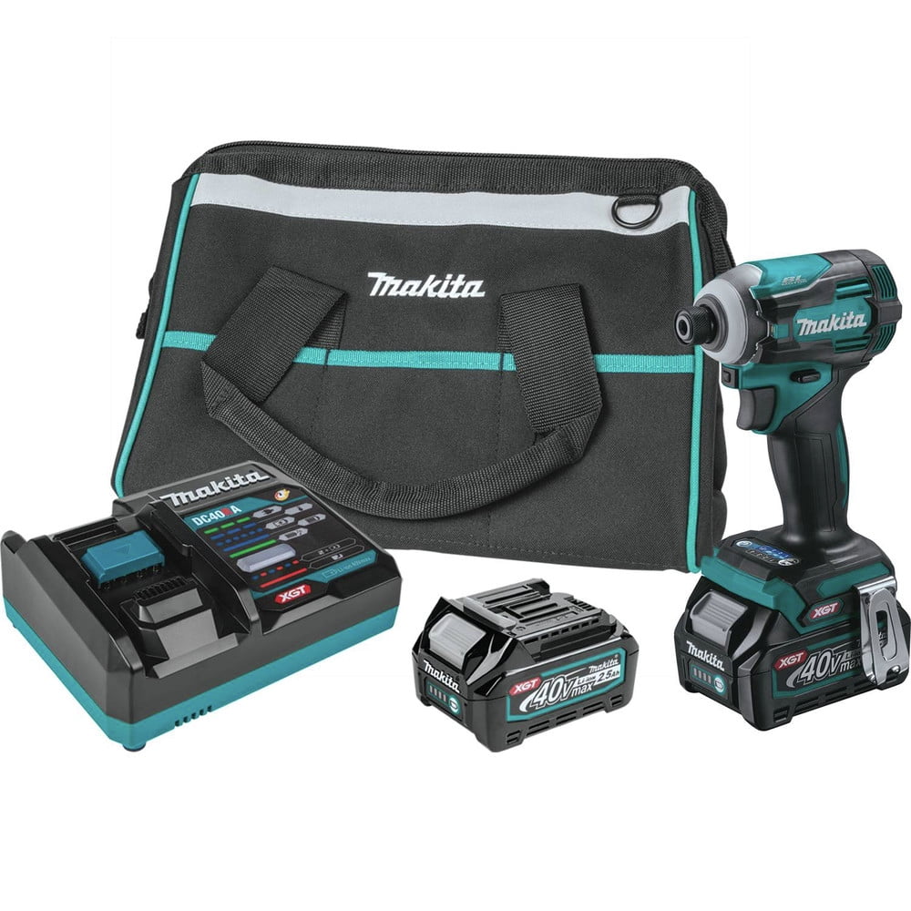 Makita GDT01D 40V Max XGT Brushless Cordless 4-Speed Impact Driver Kit