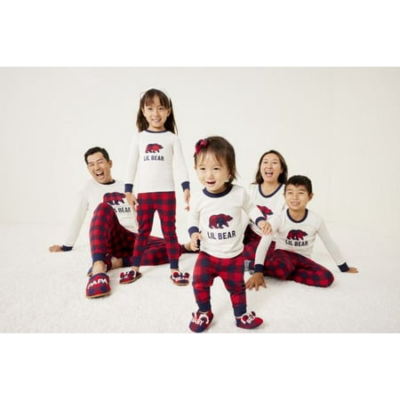 

Dearfoams Women s Long Sleeve Top and Pants Matching Family Pajamas 2-Piece Set