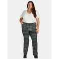 thumbnail image 2 of Terra & Sky Women's Plus Wear to Work Bootcut Pants, 30” Inseam, Sizes 16W-24W, 2 of 5