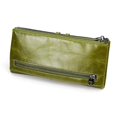 thumbnail image 5 of Carteras de cuero para mujer Western Bifold Check Book Holder Carteras, tarjeteros y organizadores de dinero para mujer grandes (verde), 5 of 5