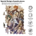 thumbnail image 6 of Genshin Impact Jigsaw Puzzle, Wood Puzzles Adult, 300 PCS Jigsaw Puzzle Perfect for Game Nights, 6 of 8