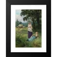 thumbnail image 2 of Henry John Yeend King 13x18 Black Modern Framed Museum Art Print Titled - Haymaking, 2 of 5