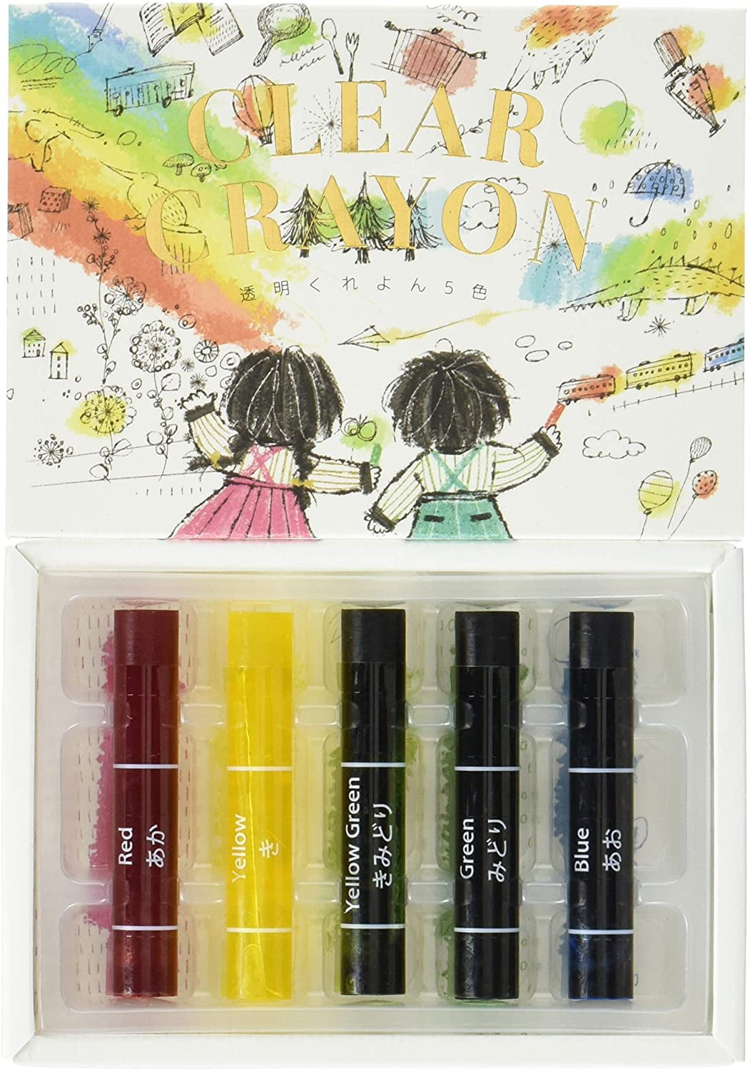 Kokuyo Transparent Crayons