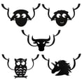thumbnail image 2 of Papel Higiénico De Pared Decorativo Soporte De Papel Higiénico De Hierro Animal Montado En La Pared Para Sala De Estar Baño Hotel Sweethay HA041643-03, 2 of 6