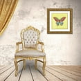 thumbnail image 3 of Tava Studios 12x12 Gold Ornate Wood Framed with Double Matting Museum Art Print Titled - Butterfly on Green, 3 of 4