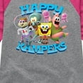 thumbnail image 3 of Kamp Koral - Happy Kampers - Toddler & Youth Girls Raglan Graphic T-Shirt, 3 of 6