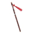 thumbnail image 1 of MERIGLARE Handmade Bitter Bamboo Flute Musical Woodwind Instrument F Key For Beginner, 1 of 9
