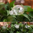 thumbnail image 2 of CAROOTU Cute Automatic Flower Watering Device Glass Self-Watering Stakes Plant Glass Waterer Automatic, 2 of 6