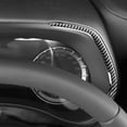 thumbnail image 4 of 1 Pair Car Carbon Fiber Dashboard Instrument Panel Trim For Toyota For Highlander 2020 2021 2022 2023 For Kluger 2021 2022 2023, 4 of 6