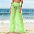 thumbnail image 2 of FRSASU Women's Chiffon Flowy Wide Leg Pants, Palazzo Beach Polka Dot Printed Lightweight Trousers for Vacation Casual Yoga Mint Green, 2 of 7