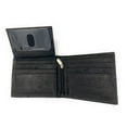 thumbnail image 3 of Empire Cove Stylish Accent Genuine Leather Bifold Wallets Mens Womens - Black, 3 of 5