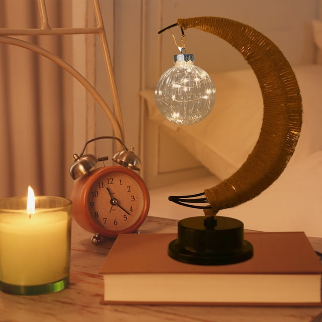 DPTALR Table Lamp Night Light Moon Light LED Ball Light Bedroom Decoration Table Lamp