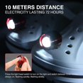 thumbnail image 3 of Faros, 2 Piezas, Zapatos Ligeros Impermeables, Luces Que Brillan Durante 72 Horas En La Oscuridad, para Pasear Perros, Acampar Práctico, Adecuado para Adultos Y Niños, 3 of 5