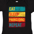 thumbnail image 4 of Inktastic Paraglider Eat Sleep Paragliding Repeat Boys or Girls Baby Bodysuit, 4 of 5
