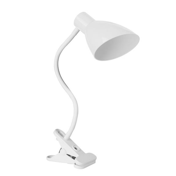 Yibooy AC 110-250V Universal Flexible Lamp Clip Holder E26/E27 Bulb Base (White)