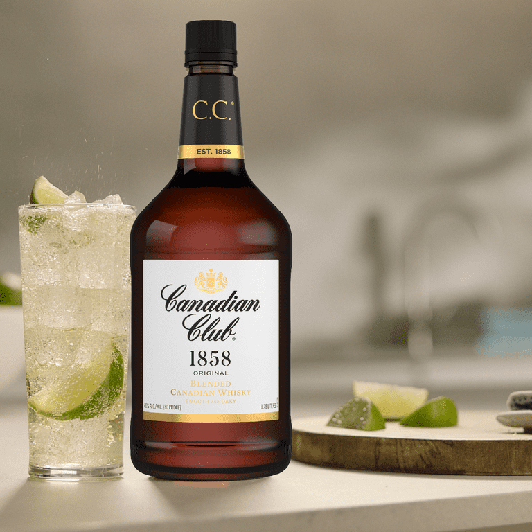 Canadian Club Premium Extra Aged 6 YR, Canadian Whisky, 1.75 Canadian Club Premium Extra Aged 6 YR, Canadian Whisky, 1.75